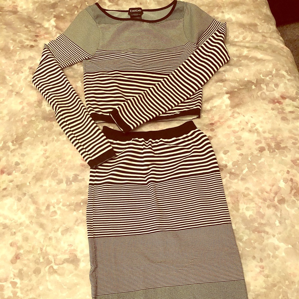 Bebe bodycon set